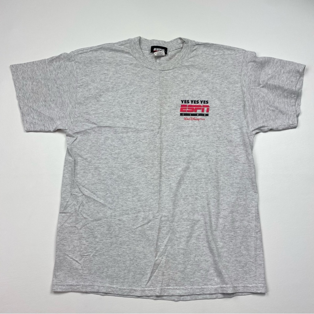 Women’s VTG 90’s ESPN Club Walt Disney World Short Sleeve T-Shirt Size Large